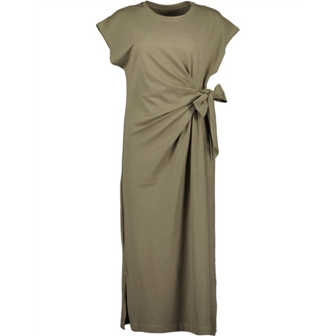 Blue Seven Jurk Knoop desgin khaki 151195